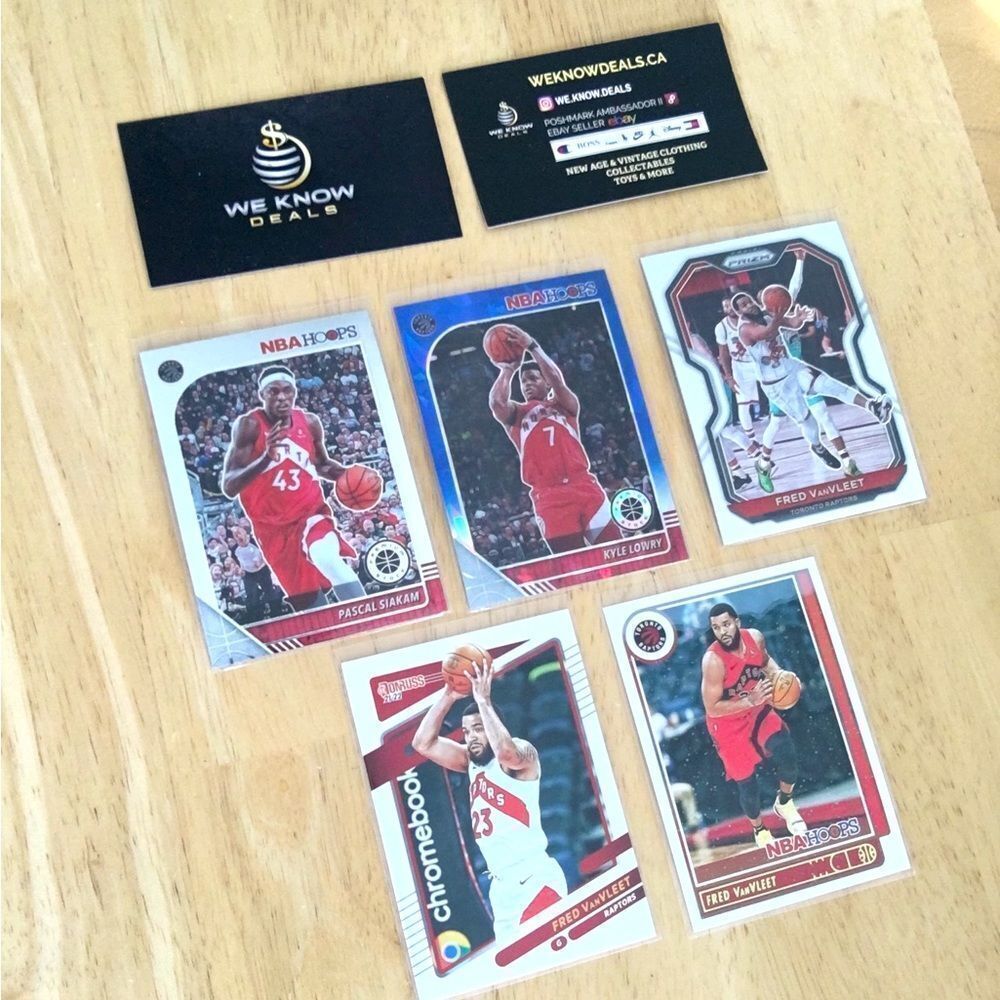 5 Toronto Raptors Panini Assorted Trading Cards - Picture 6 of 8